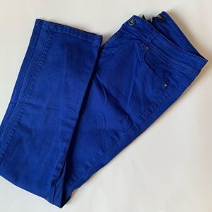 WHBM Blue Skinny Jeans